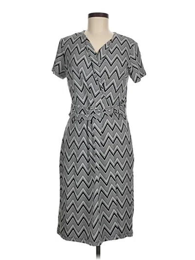 Pre-owned Talbots Casual Dress In Gray