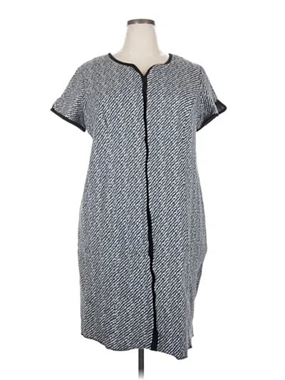 Pre-owned Talbots Casual Dress In Gray