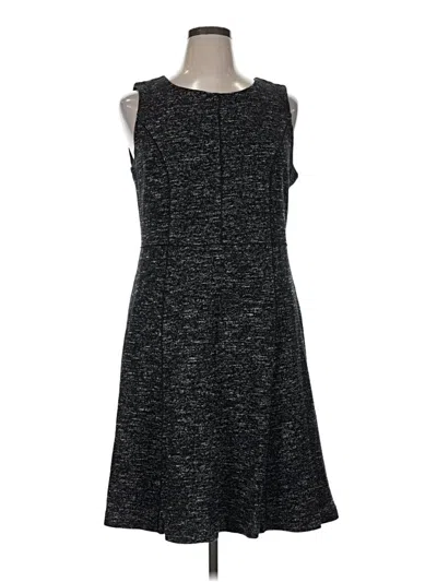 Pre-owned Talbots Casual Dress In Gray