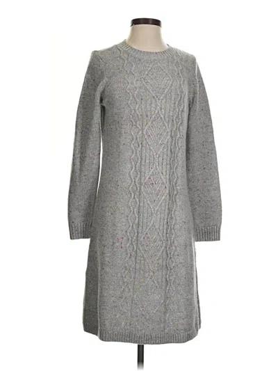 Pre-owned Talbots Casual Dress In Gray