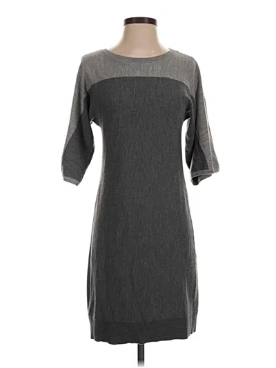 Pre-owned Talbots Casual Dress In Gray