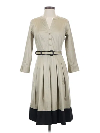 Pre-owned Talbots Casual Dress In Gray