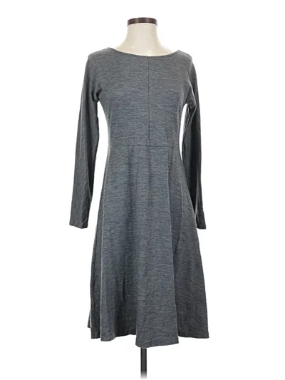 Pre-owned Talbots Casual Dress In Gray