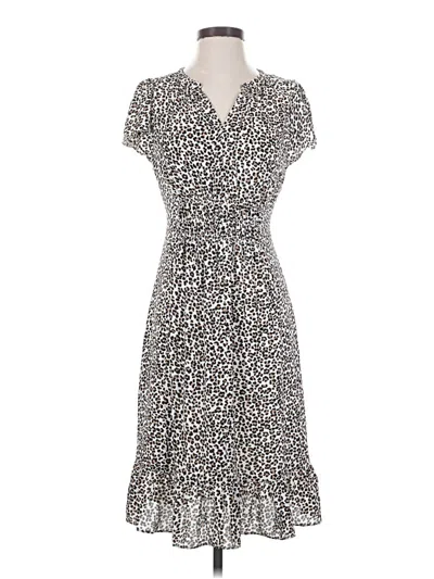 Pre-owned Talbots Casual Dress In Gray