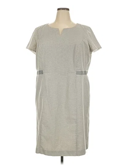 Pre-owned Talbots Casual Dress In Gray