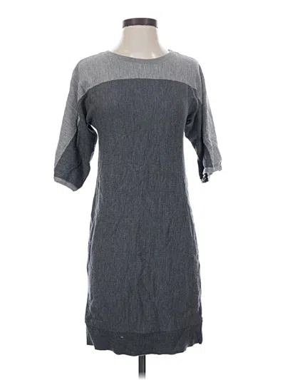 Pre-owned Talbots Casual Dress In Gray