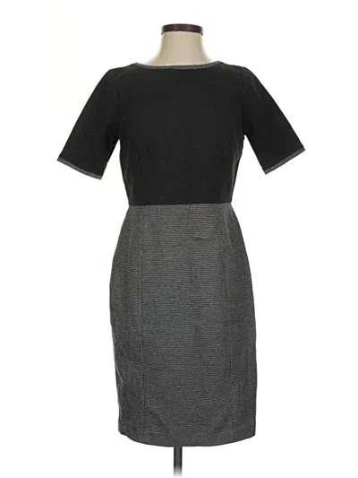 Talbots Casual Dress In Gray