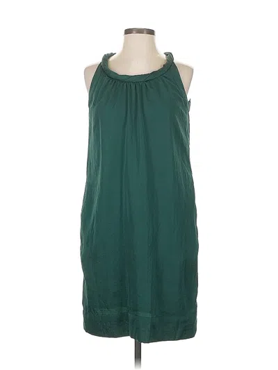 Pre-owned Talbots Casual Dress In Green