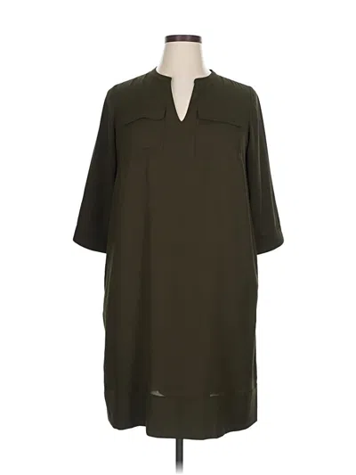 Pre-owned Talbots Casual Dress In Green