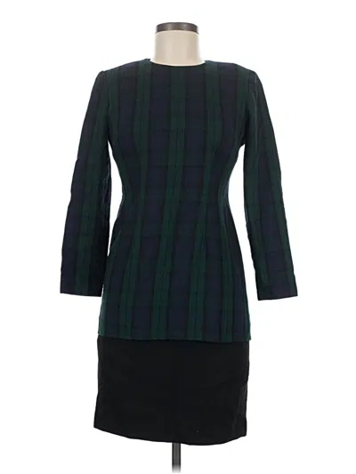Pre-owned Talbots Casual Dress In Green
