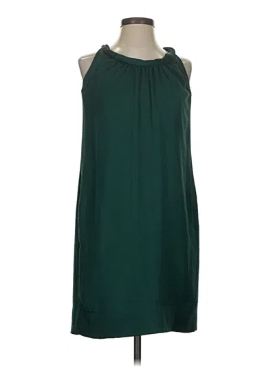 Pre-owned Talbots Casual Dress In Green