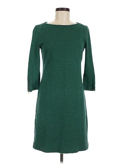 Pre-owned Talbots Casual Dress In Green