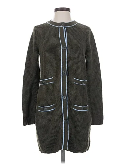 Pre-owned Talbots Casual Dress In Green