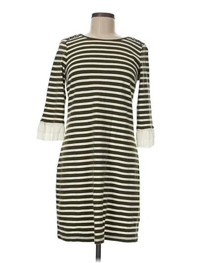 Pre-owned Talbots Casual Dress In Green