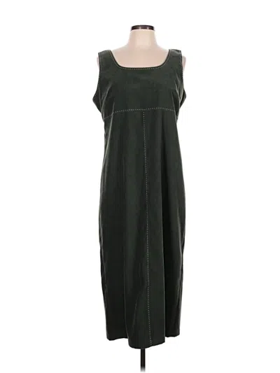 Pre-owned Talbots Casual Dress In Green