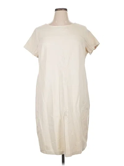 Pre-owned Talbots Casual Dress In Ivory