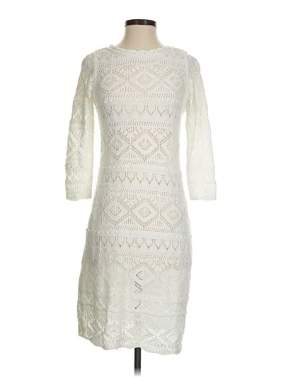 Pre-owned Talbots Casual Dress In Ivory
