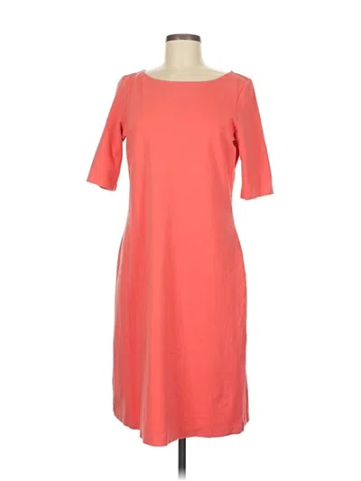 Pre-owned Talbots Casual Dress In Orange