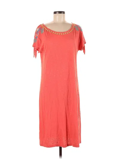 Pre-owned Talbots Casual Dress In Orange