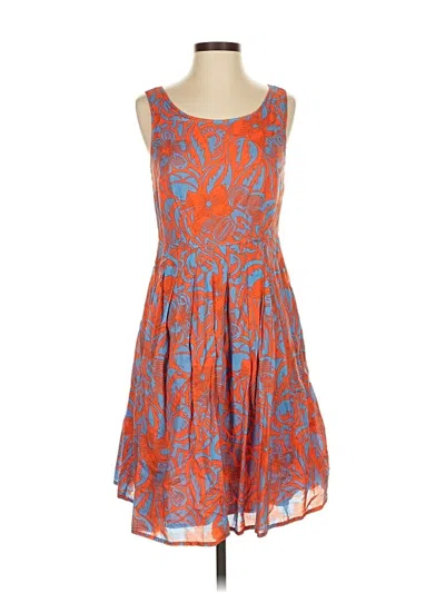 Pre-owned Talbots Casual Dress In Orange