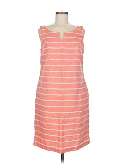 Pre-owned Talbots Casual Dress In Orange