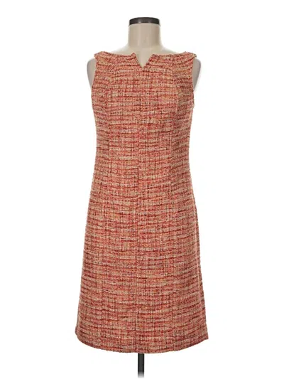 Pre-owned Talbots Casual Dress In Orange