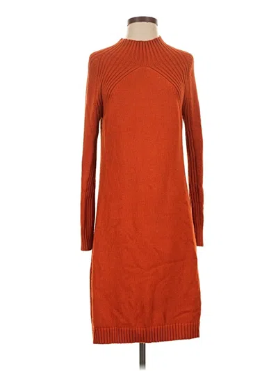 Pre-owned Talbots Casual Dress In Orange
