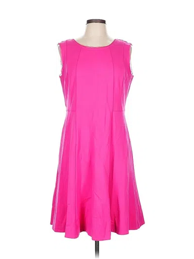 Pre-owned Talbots Casual Dress In Pink
