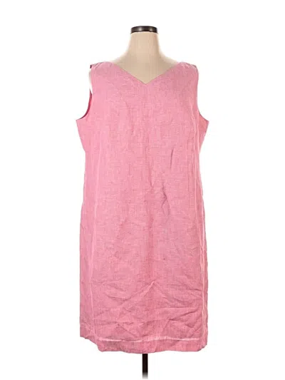 Pre-owned Talbots Casual Dress In Pink