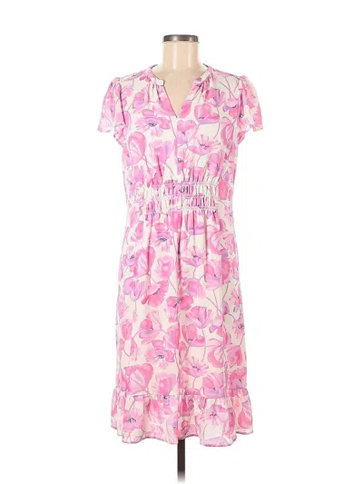 Pre-owned Talbots Casual Dress In Pink