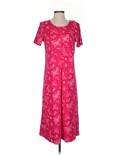 Pre-owned Talbots Casual Dress In Pink