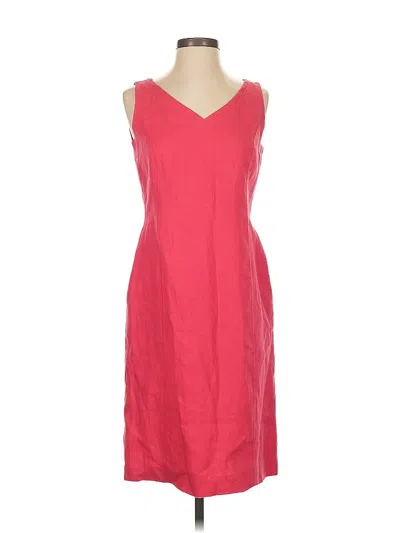 Pre-owned Talbots Casual Dress In Pink