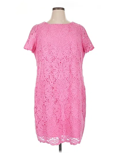 Talbots Casual Dress In Pink