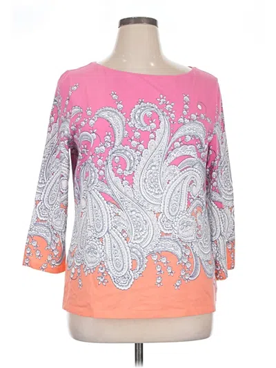 Pre-owned Talbots Casual Dress In Pink