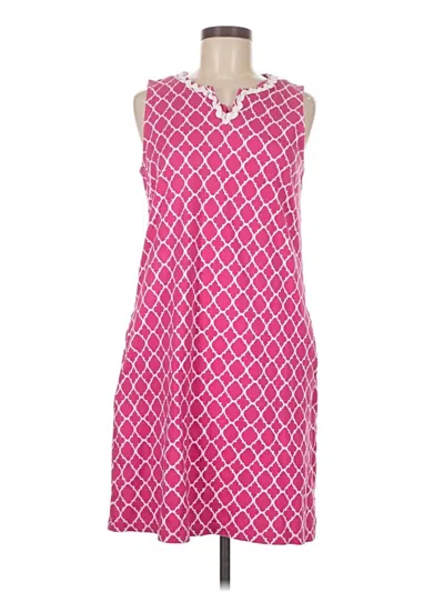 Pre-owned Talbots Casual Dress In Pink