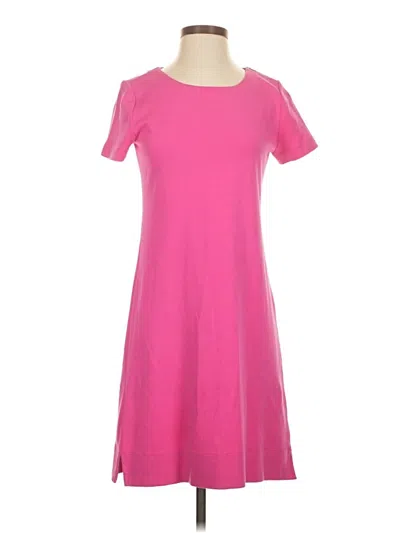 Pre-owned Talbots Casual Dress In Pink