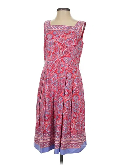 Pre-owned Talbots Casual Dress In Pink