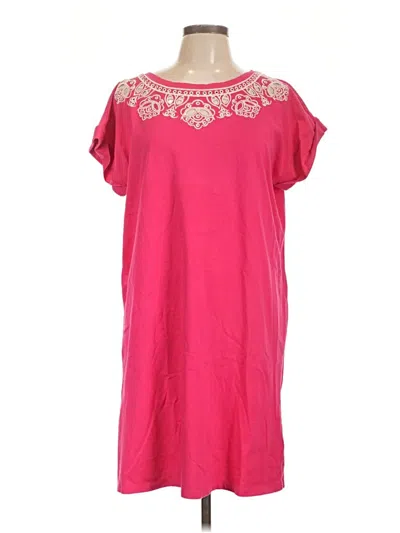 Pre-owned Talbots Casual Dress In Pink