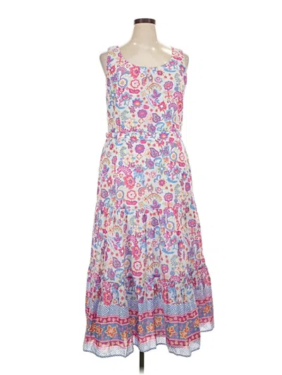 Pre-owned Talbots Casual Dress In Pink