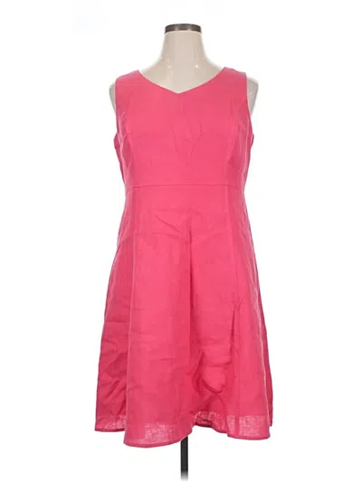 Pre-owned Talbots Casual Dress In Pink