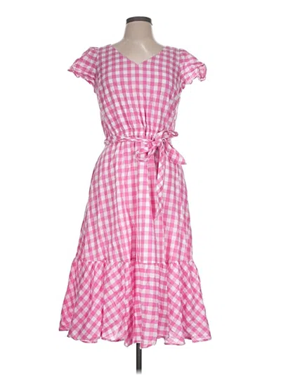 Pre-owned Talbots Casual Dress In Pink
