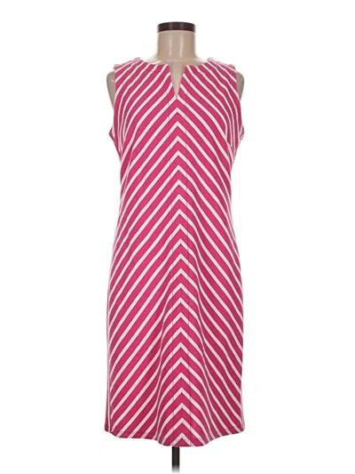 Pre-owned Talbots Casual Dress In Pink