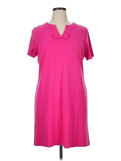 Pre-owned Talbots Casual Dress In Pink