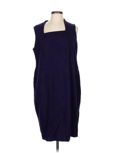 Pre-owned Talbots Casual Dress In Purple