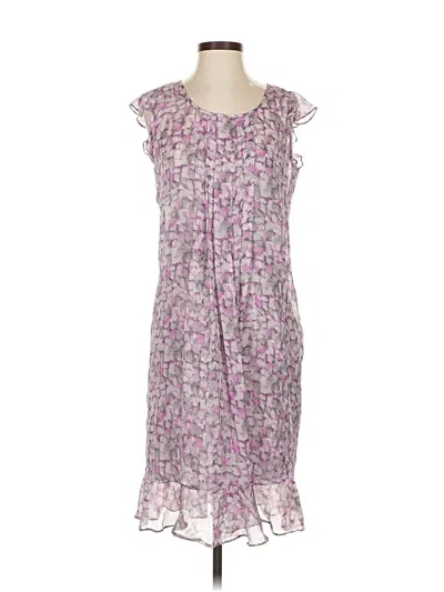 Pre-owned Talbots Casual Dress In Purple
