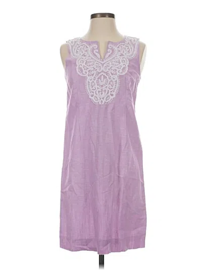 Pre-owned Talbots Casual Dress In Purple