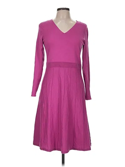 Pre-owned Talbots Casual Dress In Purple