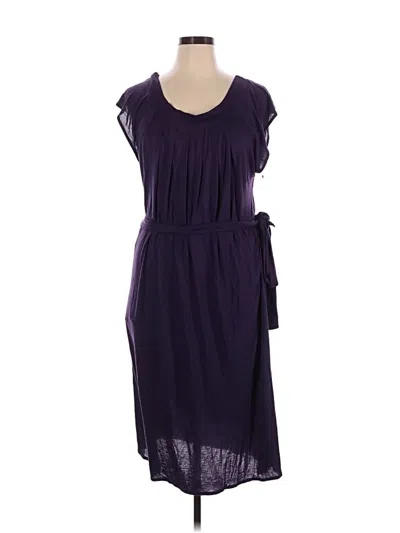 Pre-owned Talbots Casual Dress In Purple