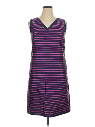 Pre-owned Talbots Casual Dress In Purple