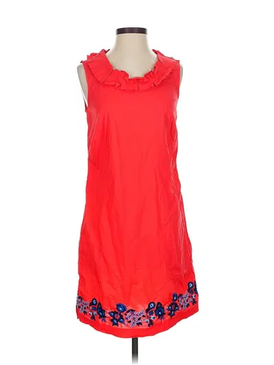 Pre-owned Talbots Casual Dress In Red